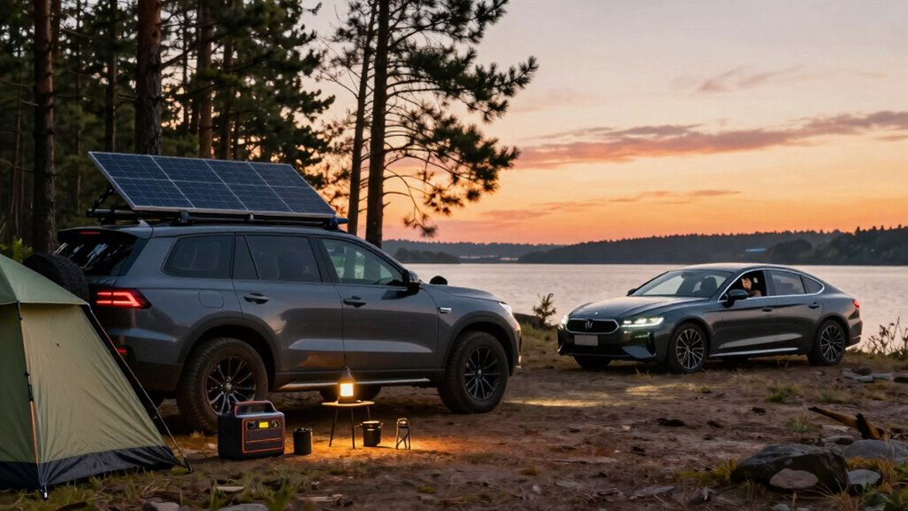 camping power needs differ