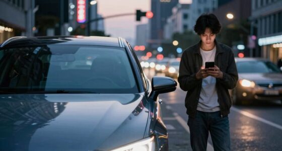 cautionary posting while driving