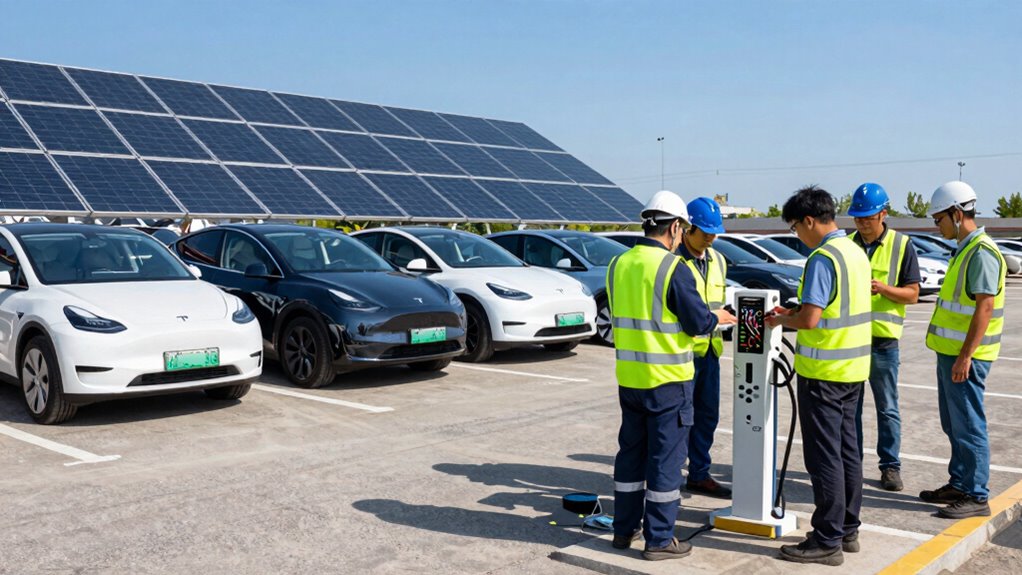 consistent parking enhances solar