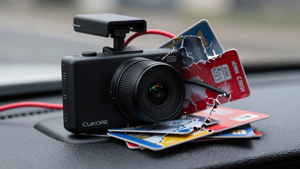 dash cam power issues
