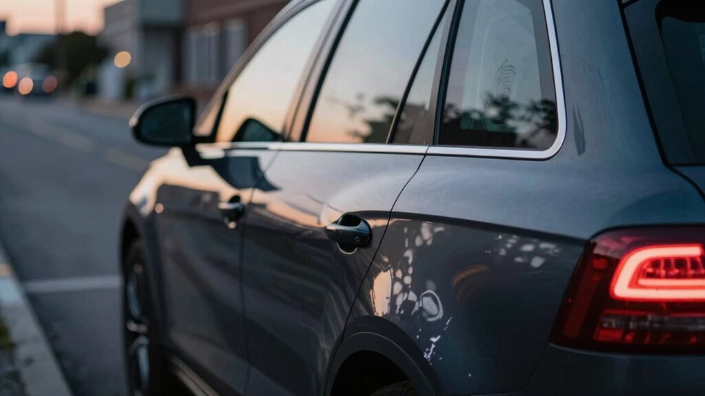exterior signs reveal vehicle security