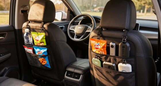 organized seating for travel