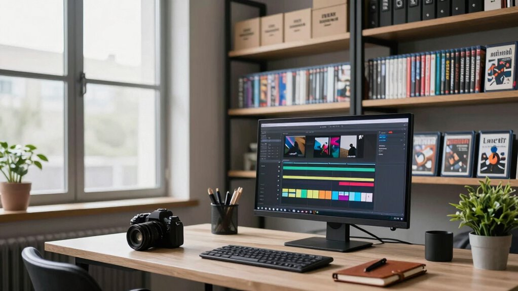 organized video footage storage