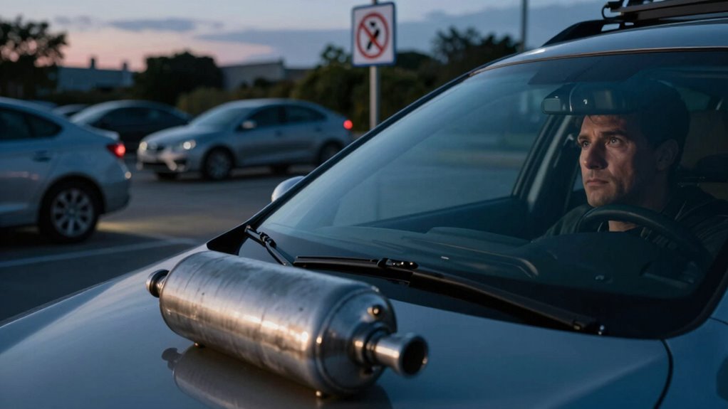 parking awareness prevents theft