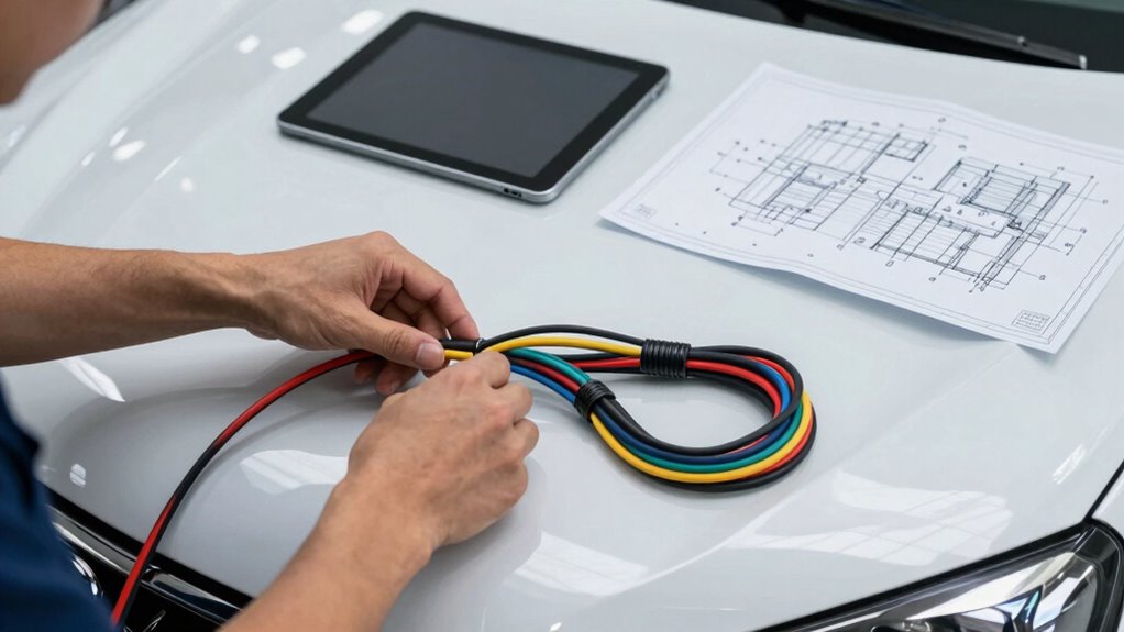 plan cable route beforehand