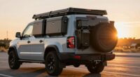 rear visibility with cargo