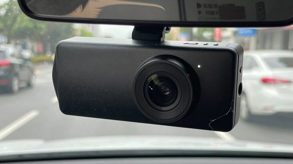 silent dash cam warnings