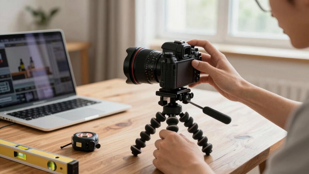 test camera placement first