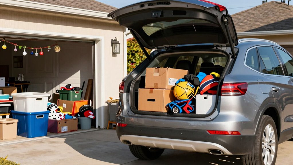 unexpected storage challenges during multi stop driving