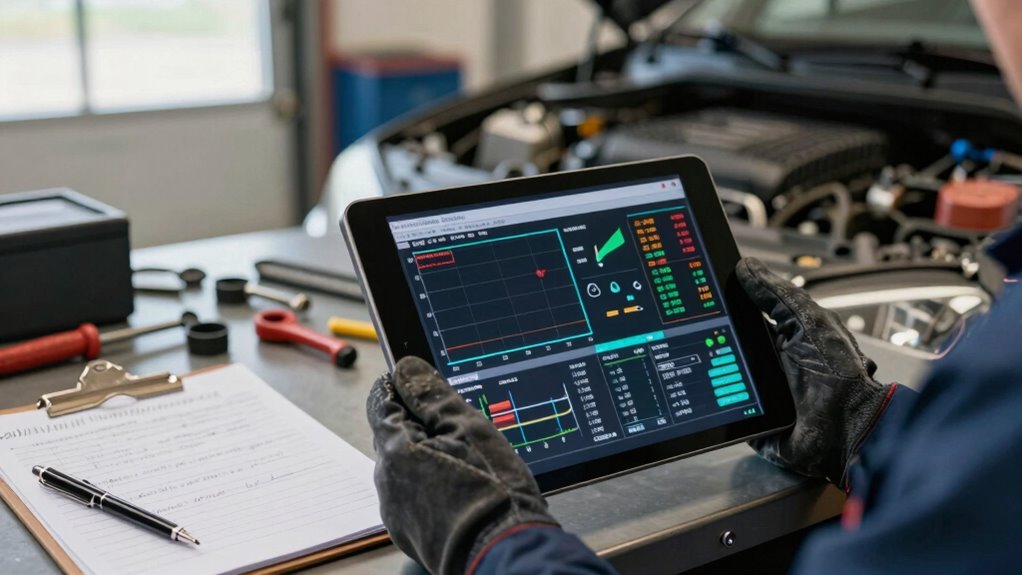 vehicle symptom scan logging