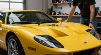 Only Two Yellow 2006 Ford GTs Left The Factory Without Stripes, And One Is For Sale