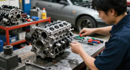 Please Enjoy This Japanese Racing Shop Building An Engine