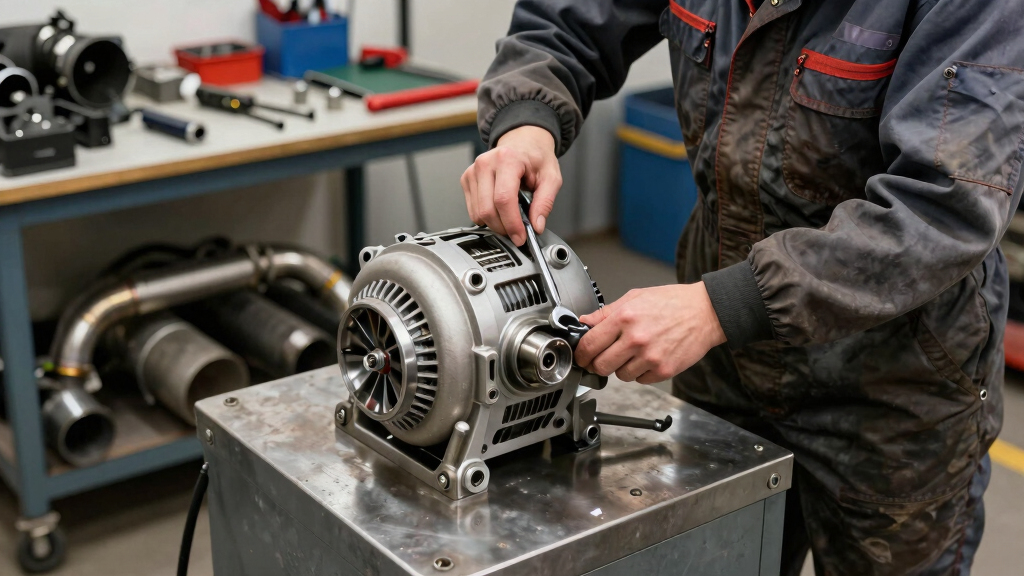 Russian Engineering Madmen Create Turbo-Style Alternator Driven by Exhaust