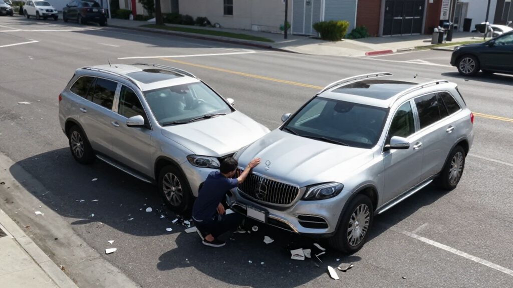1 Dead After Violent 2-Car Crash In Koreatown; Driver Of Mercedes Maybach SUV Taken Into Custody - ABC7 Los Angeles