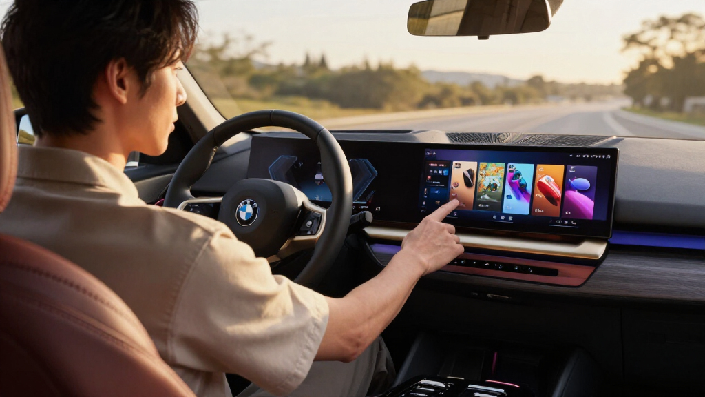 BMW Is Showing Commercials On Their Car's Dash Screens As A Treat