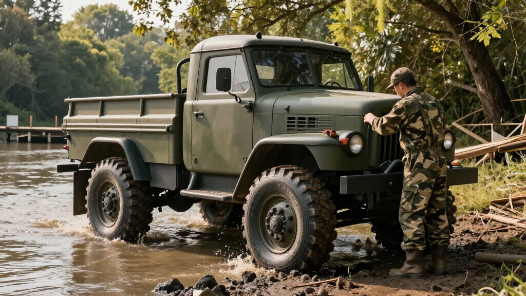 For Sale: 6×6 Ford Truck Developed As An Amphibious Military Prototype Circa 1960