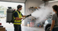 These Trucks Exist Solely To Spray Mosquitoes With Giant Foggers