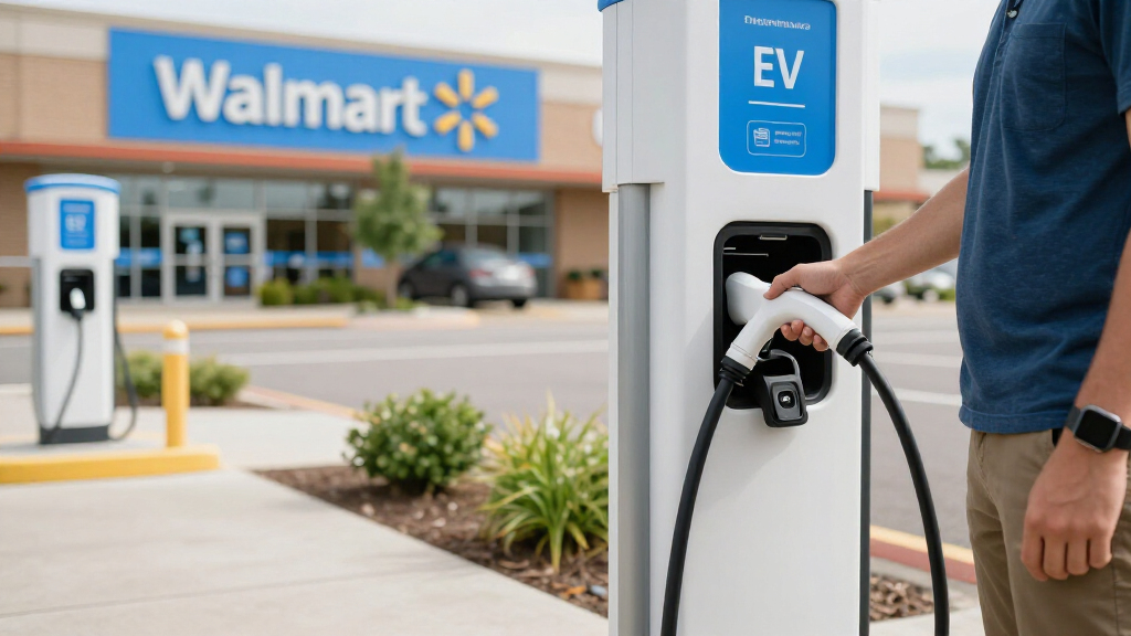 Walmart's EV Charging Network Just Hit A Big Milestone: 100 Stations In 20 States