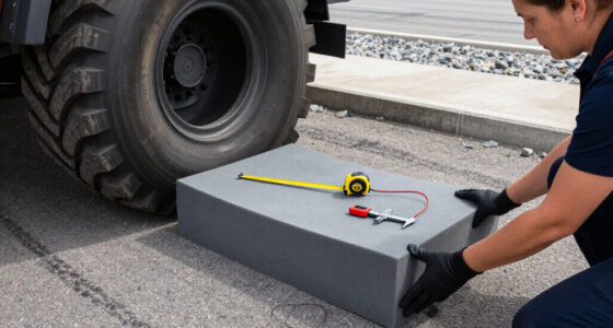 Weird Flex, But OK: Car Company Steamrolls Seat Foam With A 20-Ton Truck To Prove It Holds Shape