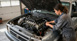 Gigantic 102.4L Engine Requires An Entire Pickup Truck To Start It