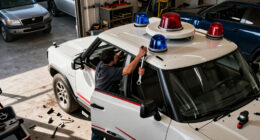 Rivian Turned An R1S Into A Ghostbusters Ecto-1—Sirens, Radar Dish, And All. It Rules