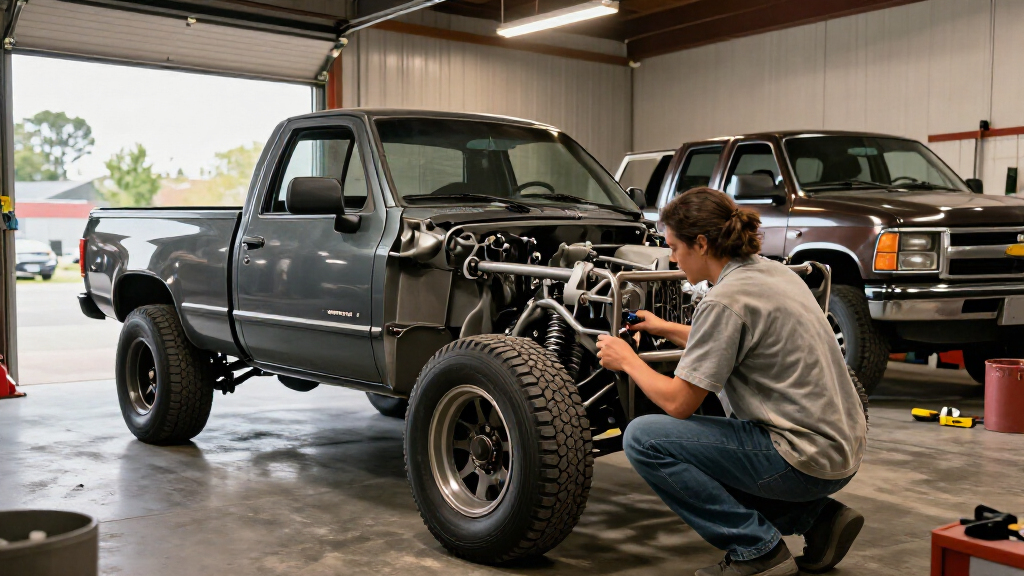 Roadster Shop Reveals $60,000 Custom Chassis For $15,000 Chevy GMT400 Pickups