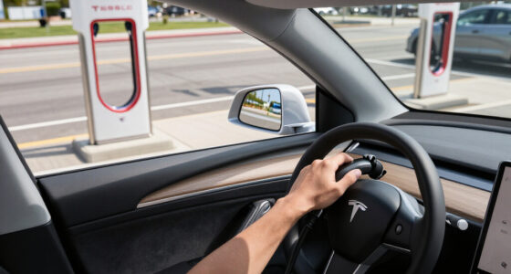 Tesla Adds Emergency Feature So You Can Drive Away From Supercharger Without Unplugging