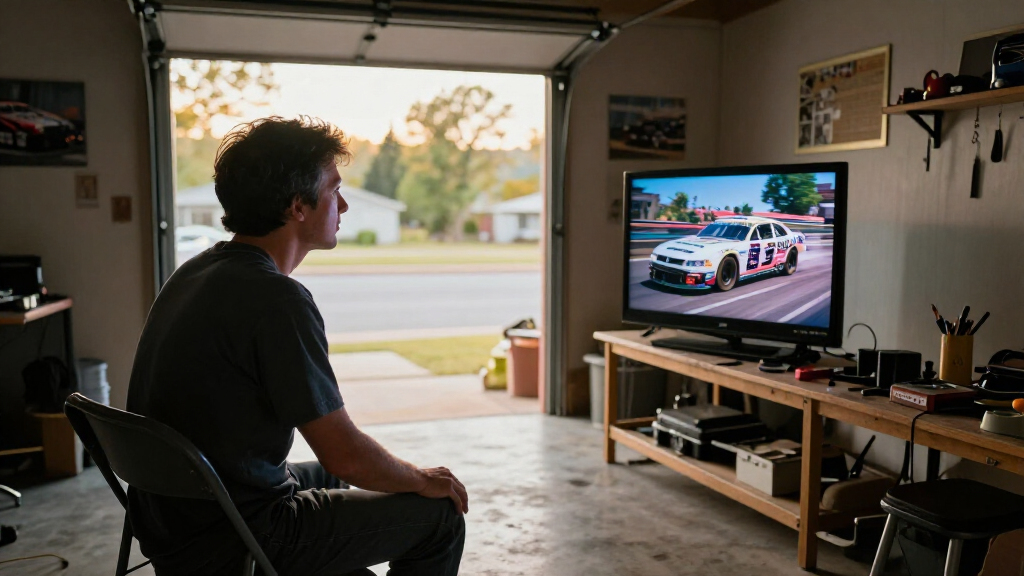 Watching A 2001 NASCAR Talladega Race In Widescreen HD Is Good For The Soul