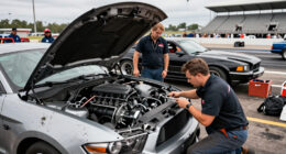 Wrench Left In Mustang’s Engine Bay Causes 200-MPH Drag Racing Crash